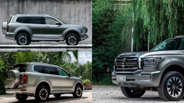 Появились первые фотографии нового Tank 600 от концерна Great Wall