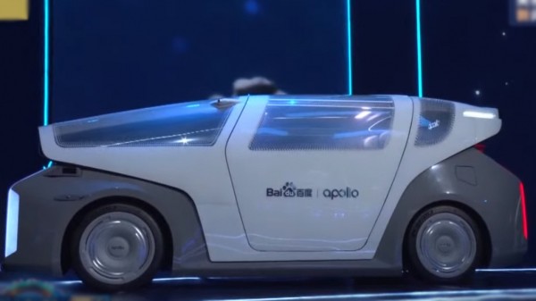 Китайская компания Baidu представила свой первый беспилотный авто Apollo