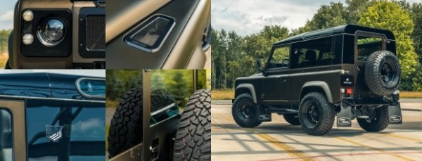 Heritage Customs Vintage поддержал лаконичность Дефендера декором