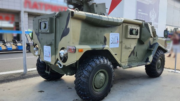 &laquo;ВПК&raquo; представила на форуме &laquo;Армия-2021&raquo; бронированную машину-амфибию