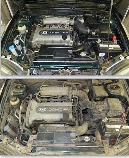 Эффективность сухой мойки двигателя