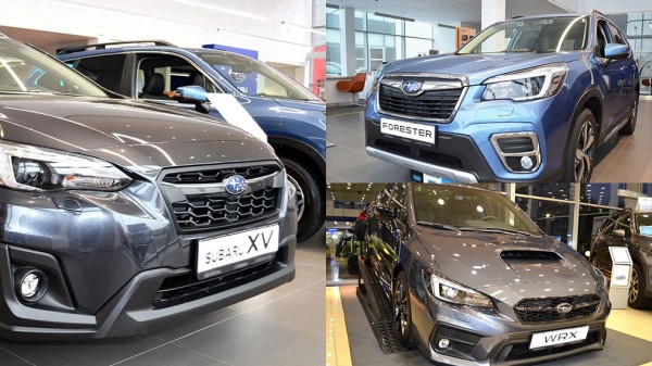 В РФ подорожали почти все машины Subaru на 30 тыс. рублей