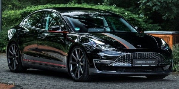 Бюро Manhart представило тюнингованную Model 3