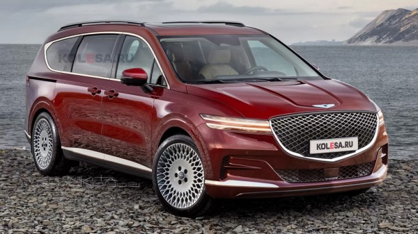 В Сети появились первые изображения нового минивэна Genesis