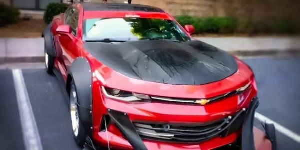 Посмотрите на очень странный Chevrolet Camaro, похожий на снегоочиститель