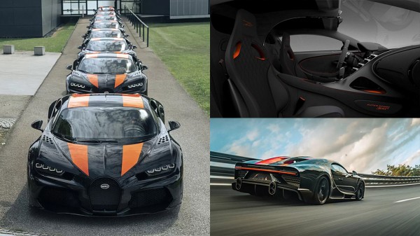 Bugatti объявила о том, что первые 8 экземпляров Chiron Super Sport 300+ собраны и готовы к отправке