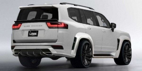 Liberty Walk нарастила Land Cruiser 300 мускулы