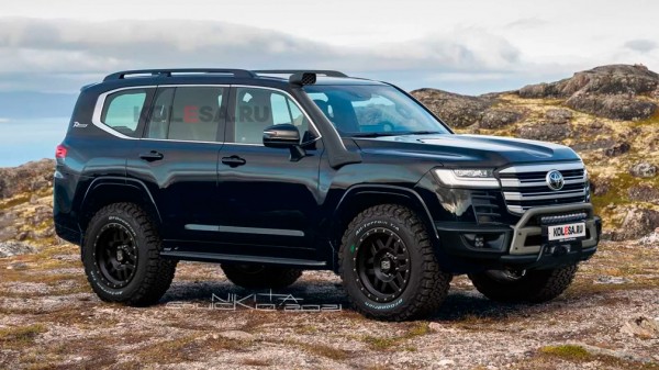 Представлен Toyota Land Cruiser 300 во внедорожном тюнинге