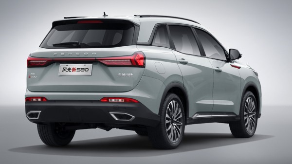 Представлен новый кроссовер Dongfeng 580