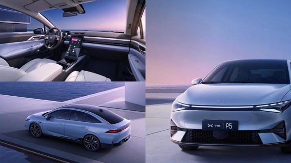 В Китае начались продажи электрического седана Xpeng P5