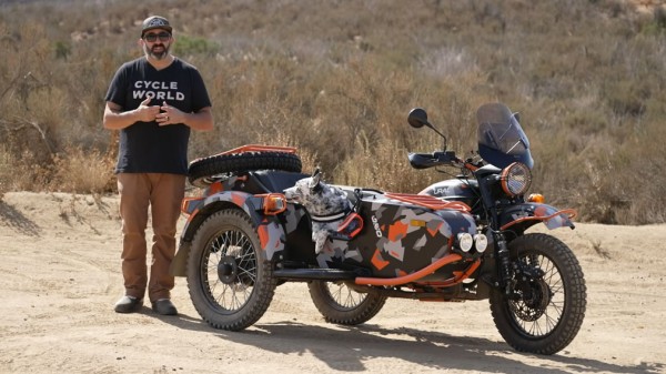 Журналист Cycle World Дейвс высоко оценил новый российский мотоцикл Ural Gear Up Geo 2021 года