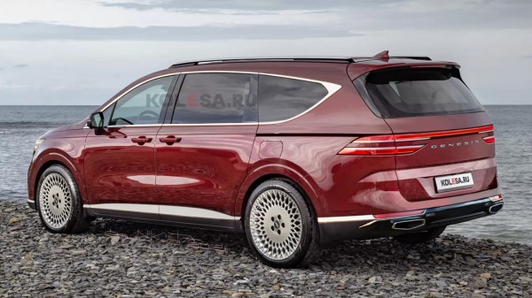 В Сети появились первые изображения нового минивэна Genesis