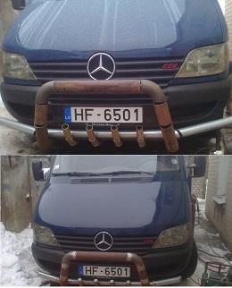 Кенгурятник для авто своими руками