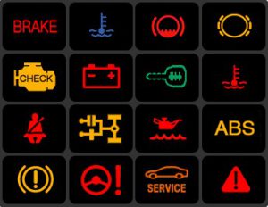 Обозначение значков на панели приборов автомобиля