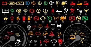 Обозначение значков на панели приборов автомобиля