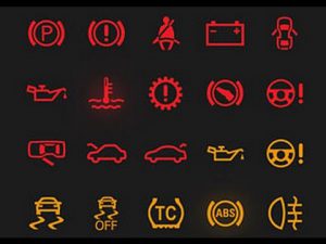 Обозначение значков на панели приборов автомобиля