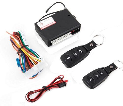 Подключение центрального замка