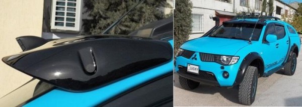 Правильная установка козырька лобового стекла