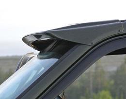 Правильная установка козырька лобового стекла