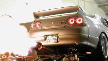 Пускаем огонь из выхлопной трубы