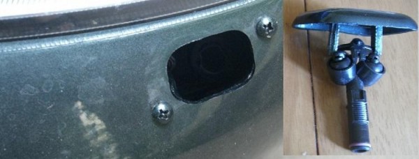 Установка омывателя фар