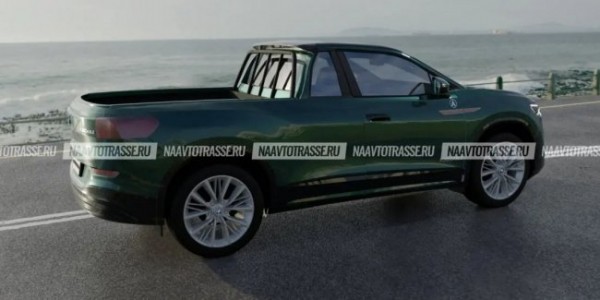 В Сеть попали первые рендеры пикапа ЛАЗ-695 2022 года