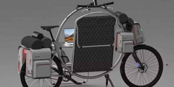 Жить в велосипеде: альтернатива автокемпера