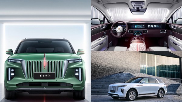 Электрический Hongqi E-HS9 начали продавать в Европе