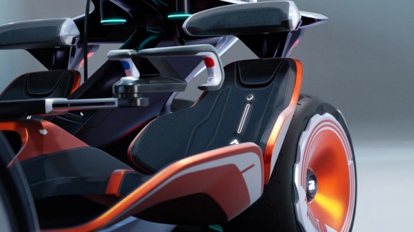 Китайская марка SAIC разработала гибрид автомобиля и мотоцикла