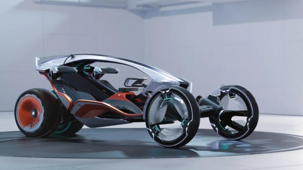 Китайская марка SAIC разработала гибрид автомобиля и мотоцикла