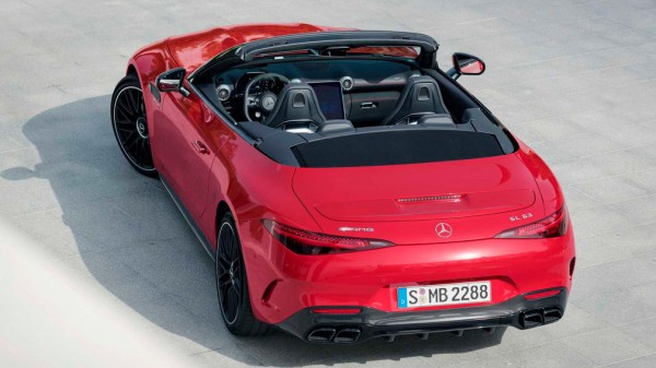 Компания Mercedes представила новый 585-сильный кабриолет SL
