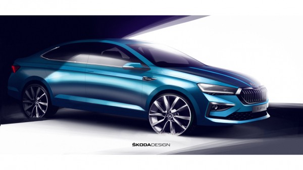 В Сети появились новые изображения Skoda Slavia