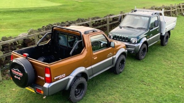 Старенький Suzuki Jimny останется в роли пикапа и грузовичка