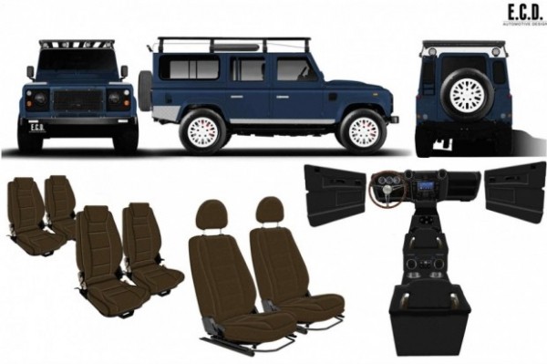 Представлен классический Defender с мотором Tesla