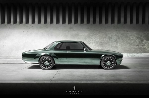 Изящный рестомод редкого британского купе Jaguar XJ-C