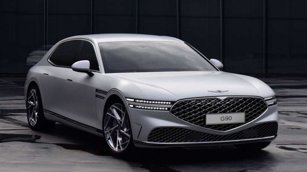 Бренд Genesis показал на фото седан Genesis G90 нового поколения