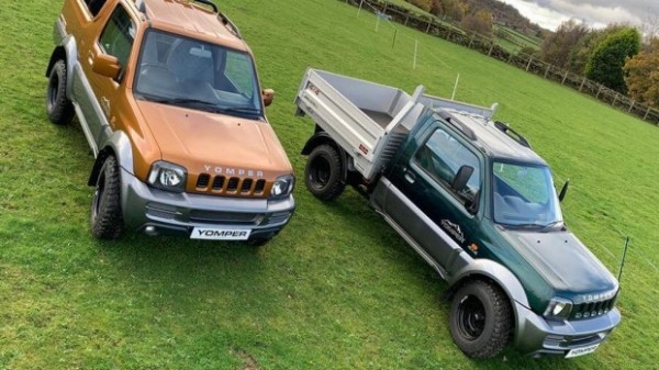 Старенький Suzuki Jimny останется в роли пикапа и грузовичка
