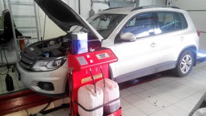 Автоматическая трансмиссия Volkswagen Tiguan: как подобрать и заменить масло в коробке