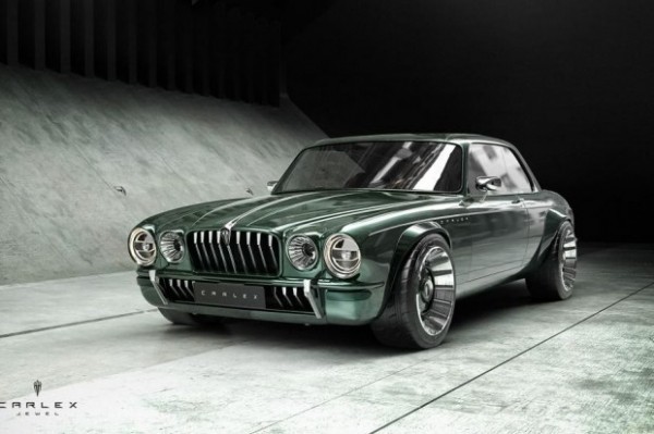Изящный рестомод редкого британского купе Jaguar XJ-C
