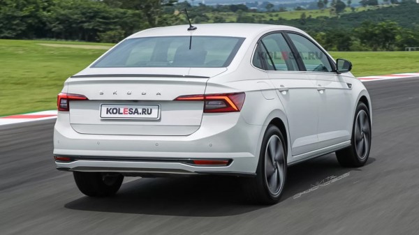 В Сети появились новые изображения Skoda Slavia