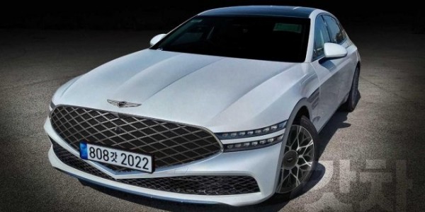 В Сети опубликован рендер на роскошный седан Genesis G90 2023