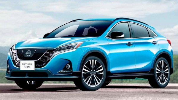 В Сети показали, как может выглядеть новый кроссовер Nissan Skyline