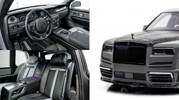 Ателье Mansory представило спецверсию кроссовера Rolls-Royce Cullinan для ОАЭ