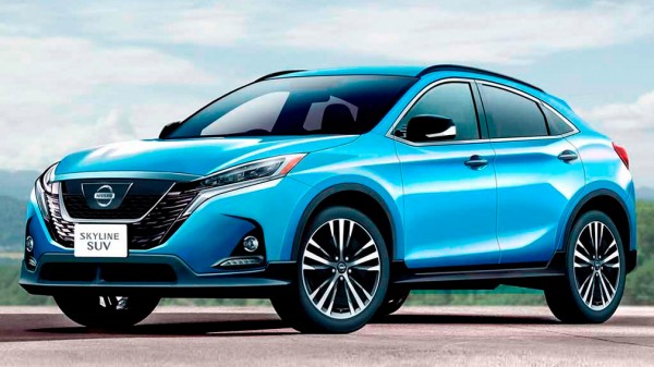 В Сети показали, как может выглядеть новый кроссовер Nissan Skyline