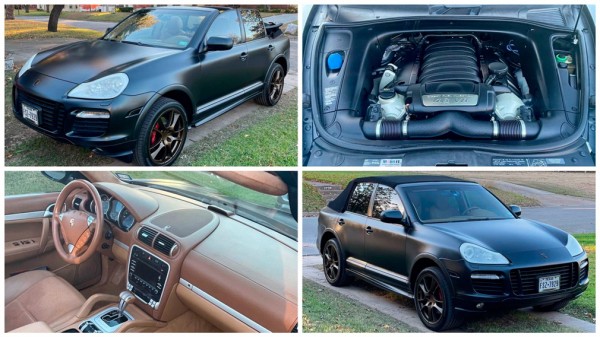 В США на продажу выставили кроссовер Porsche Cayenne в кузове кабриолет