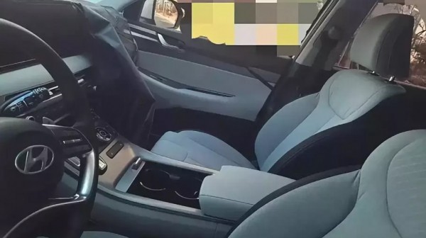В Сети появилось новое фото интерьера обновлённого Hyundai Palisade