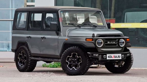 Опубликованы первые изображения китайского &laquo;уазика&raquo; BAW BJ212