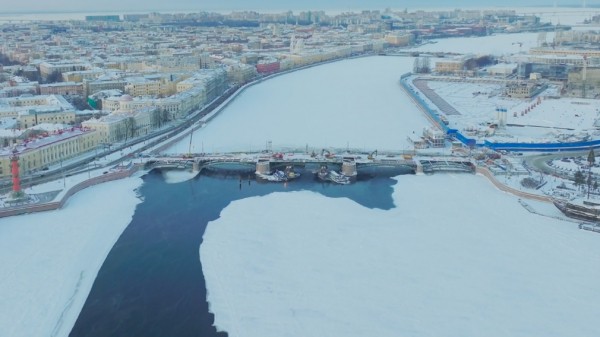 Биржевой мост в Санкт-Петербурге откроют после ремонта в октябре 2022 года