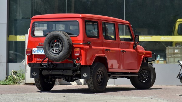 Опубликованы первые изображения китайского &laquo;уазика&raquo; BAW BJ212