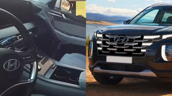 В Сети появилось новое фото интерьера обновлённого Hyundai Palisade